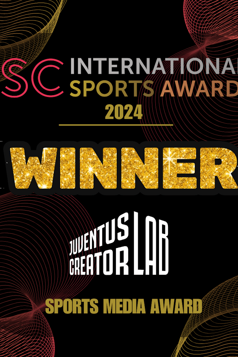 Juventus Creator Lab wins the Sports Media Award at the ISC International Sports Awards 2024!