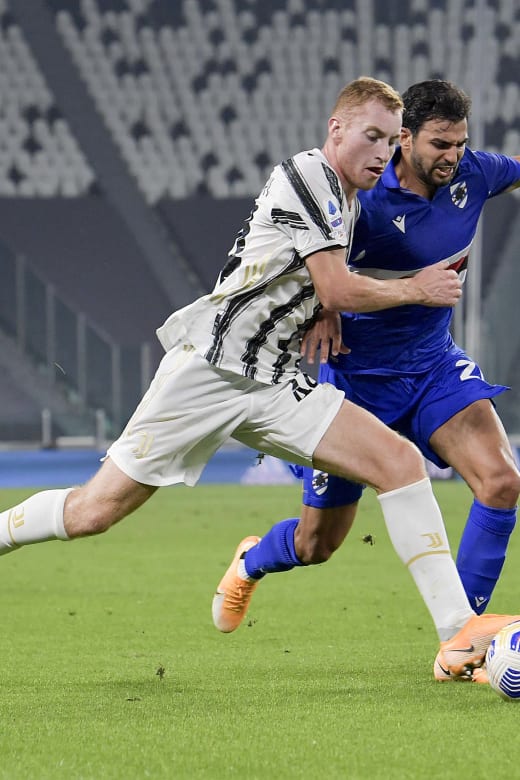 Juventus Sampdoria Kulusevski A Fantastic Evening Juventus Tv