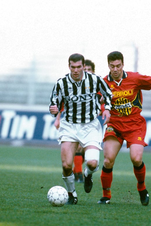 1996 Panini Calcio ‘97 Zinedine Zidane 75 Juventus ジダン　ユヴェントス