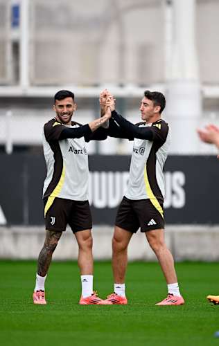 Juventus training ahead of UCL | Eyes on Leipzig